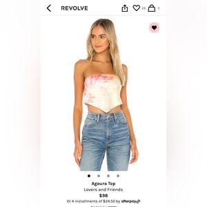 NWOT Lovers and Friends Agoura Top